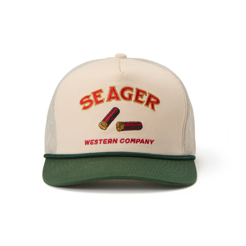 Gone Huntin' Snapback Cream/Green