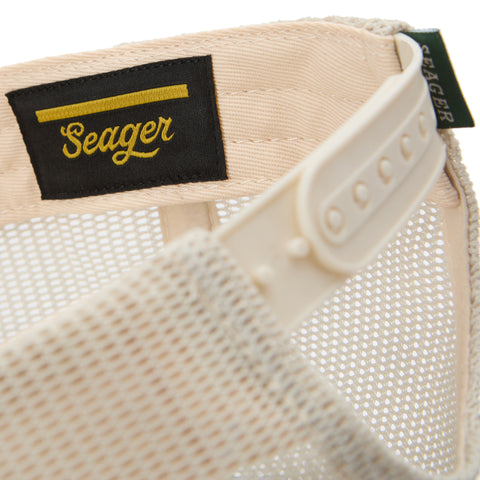Gone Huntin' Snapback Cream/Green