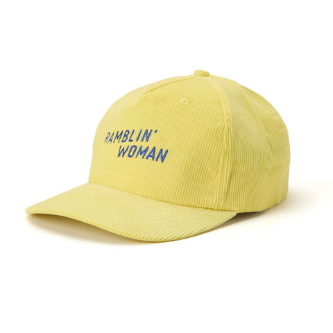 Ramblin' Woman Corduroy Snapback Yellow