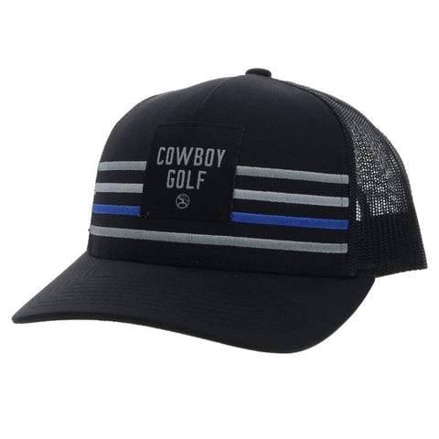 Cowboy Golf Black/Blue Trucker