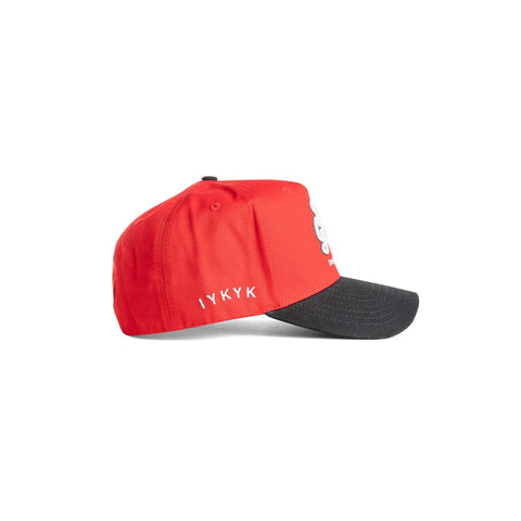 Dad Gang Hat - Red/ Black