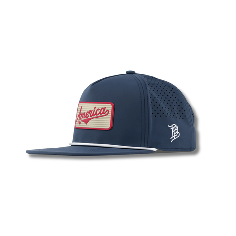 America Badge Flat 5 Panel Rope