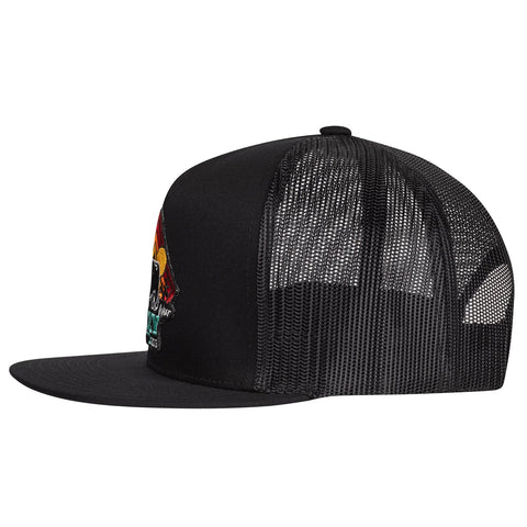 Black Cactus Sunrise Trucker
