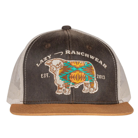 Brown & Tan Apache Hereford Bull Trucker
