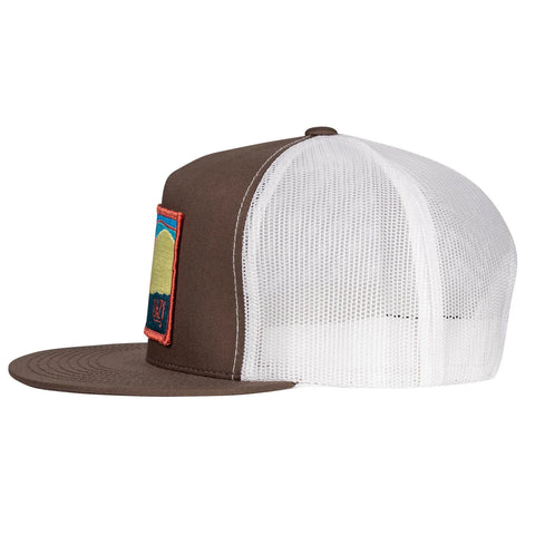 Brown & White Hereford Sky Trucker