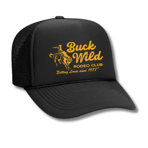 Buck Wild Trucker - Black