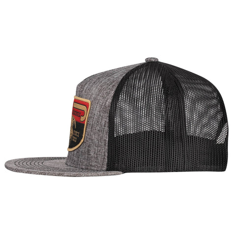 Heather Grey & Black America's Best Trucker