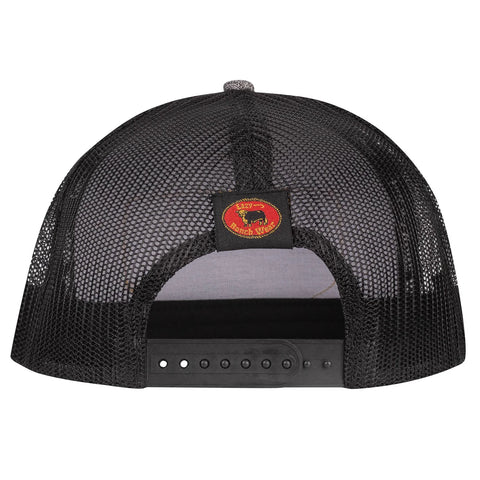 Heather Grey & Black America's Best Trucker