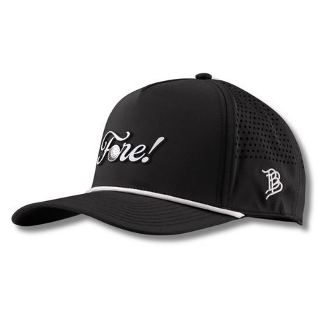 Fore! Script Curved 5 Panel Rope
