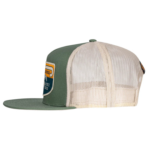 Green & Stone Americas Banner Trucker