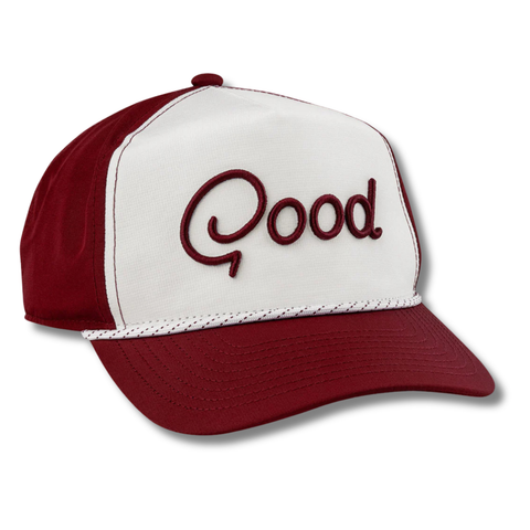 Maroon Rope Hat