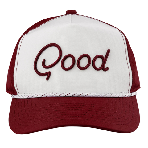Maroon Rope Hat