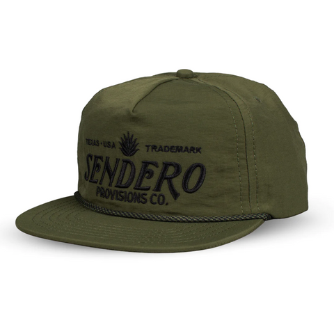 Sendero - Logo Hat Olive - Rooster