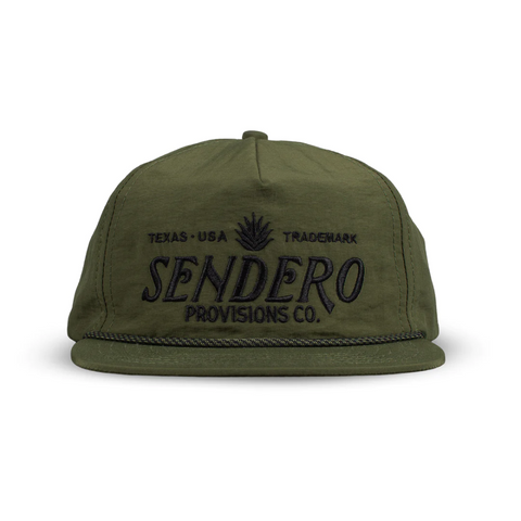 Sendero - Logo Hat Olive - Rooster