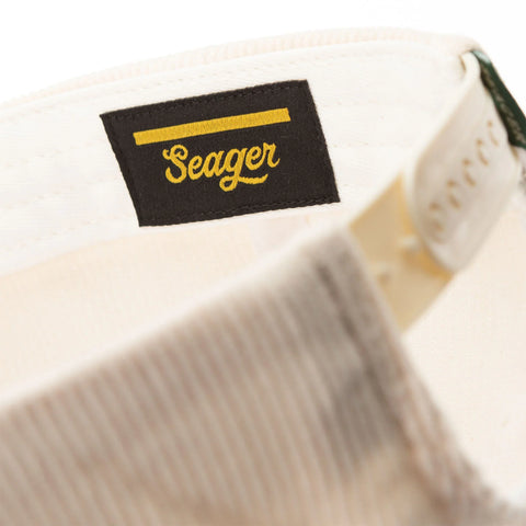Ramblin' Woman Corduroy Snapback Cream/Forest