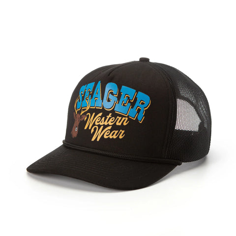 Point Snapback Black