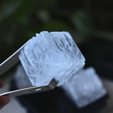 Crystal Cocktail Ice Tray - Rooster