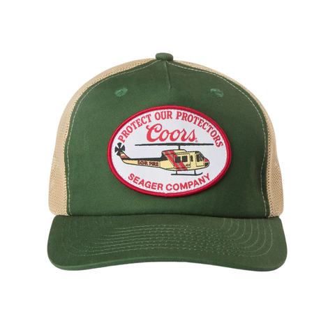 Seager x Coors Banquet Helo Trucker Snapback