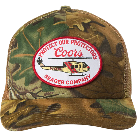 Seager x Coors Banquet Helo Trucker Snapback