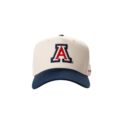 University of Arizona Logo Hat Cream & Blue