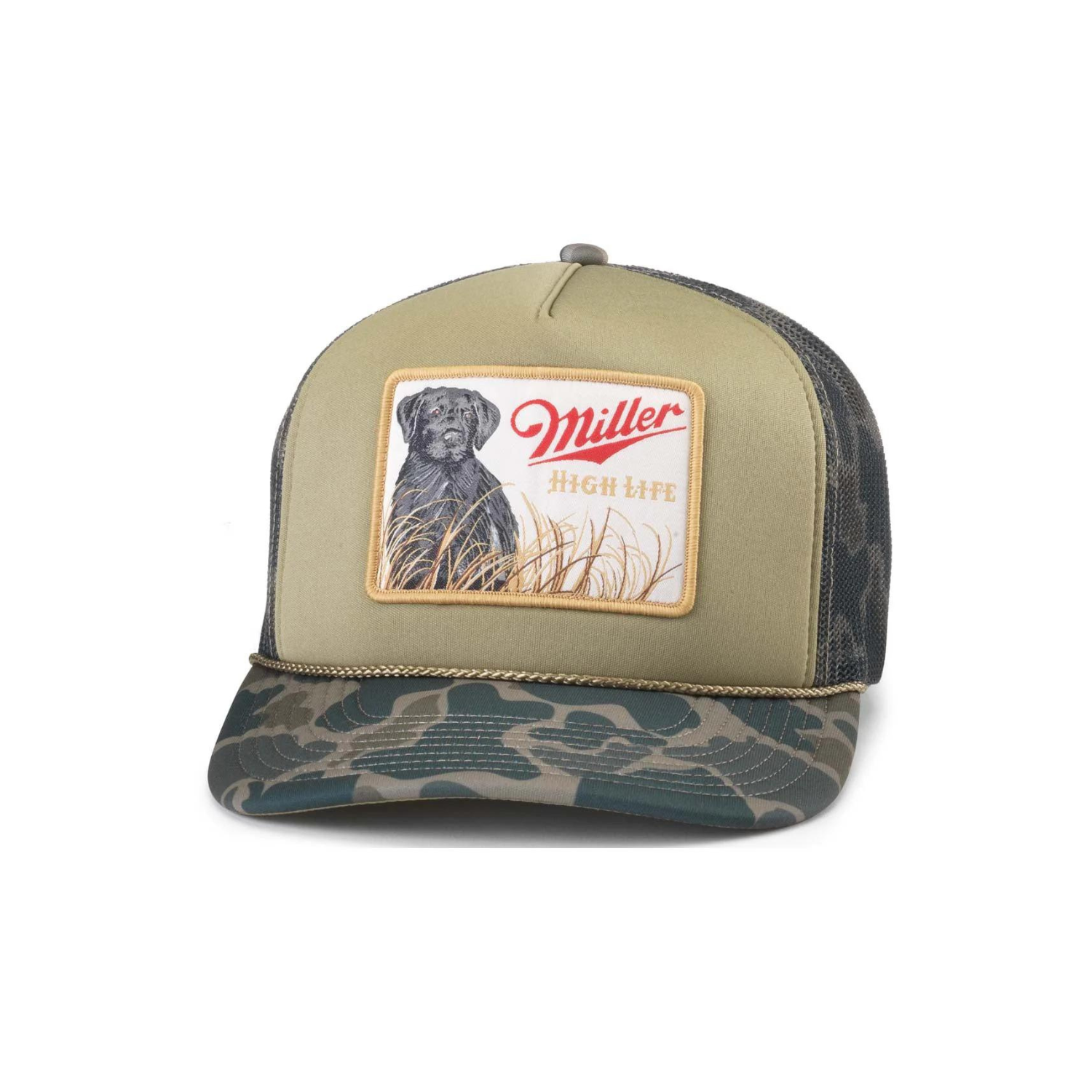 Miller high life trucker hat shop