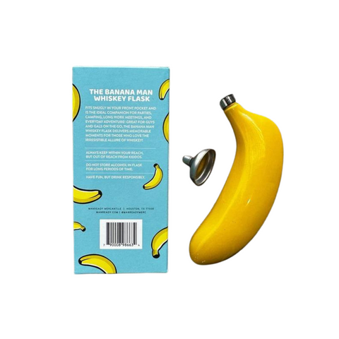 The Banana Man Flask - Rooster