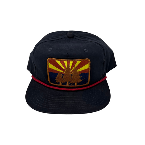 AZ Pines Rope Hat Navy