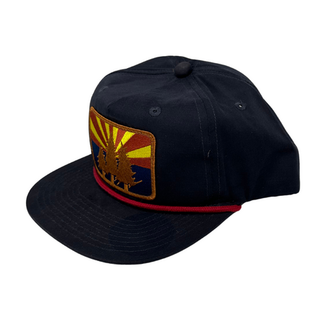 AZ Pines Rope Hat Navy