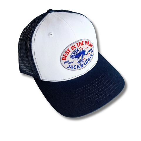 Haulin Ass Jackrabbit Trucker Navy/ White
