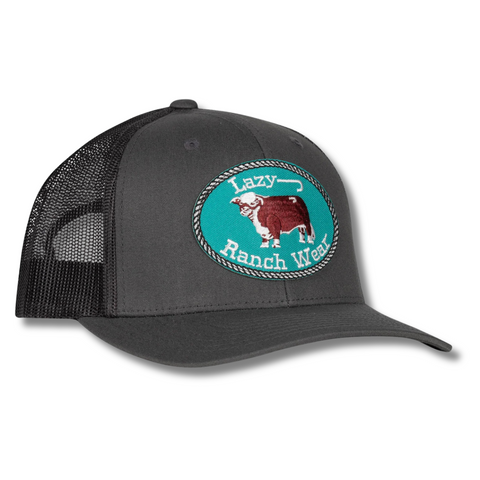 Dark Grey Original Buckle Trucker Hat