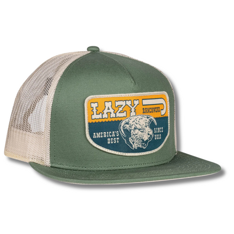 Green & Stone Americas Banner Trucker