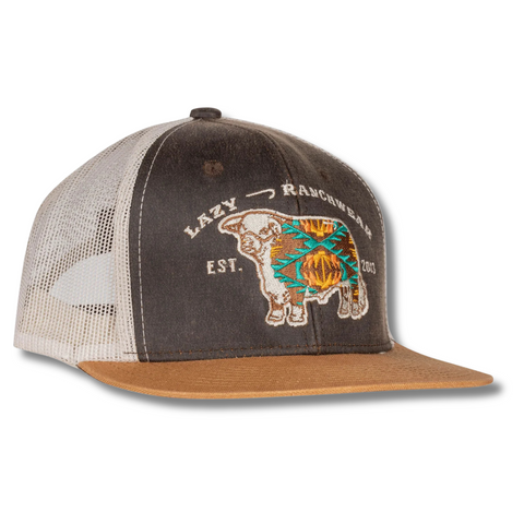 Brown & Tan Apache Hereford Bull Trucker