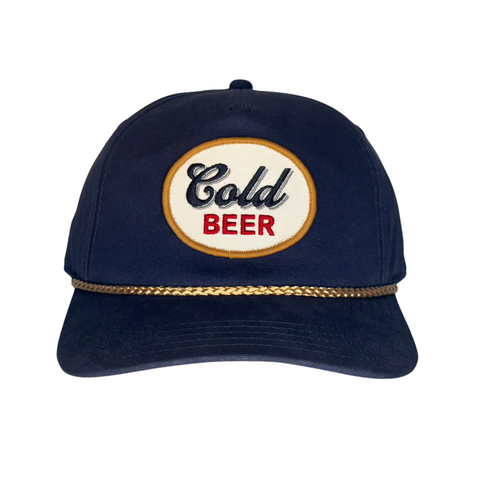 Cold Beer 5 Panel Snapback Hat