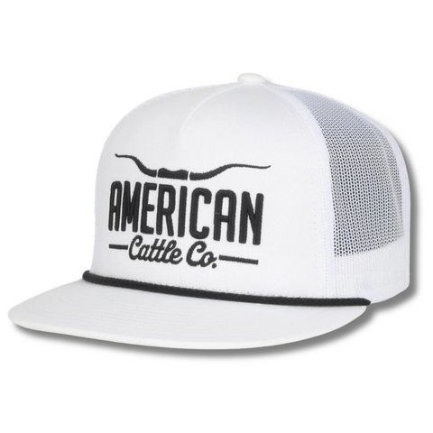 Longhorn Hat White/Black