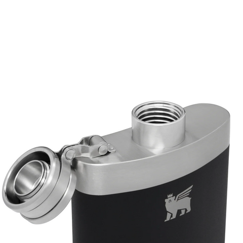 Lifted Spirits Hip Flask 8 oz Foundry - Rooster
