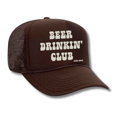 Beer Drinkin Club Trucker - Brown
