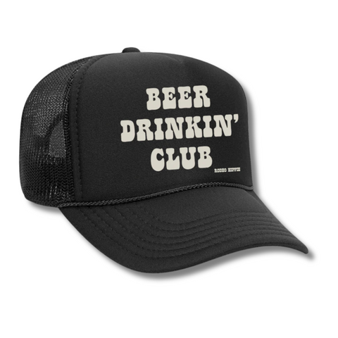 Beer Drinkin Club Trucker - Black