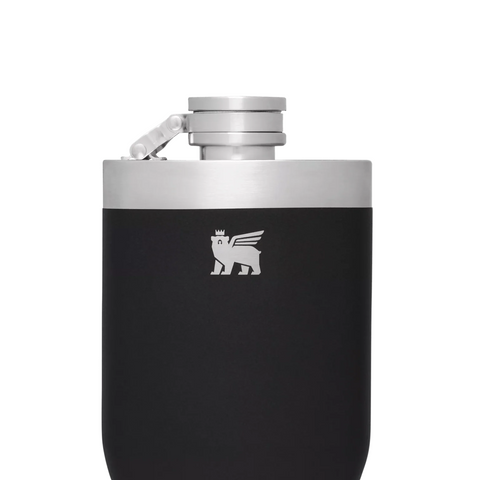 Lifted Spirits Hip Flask 8 oz Foundry - Rooster