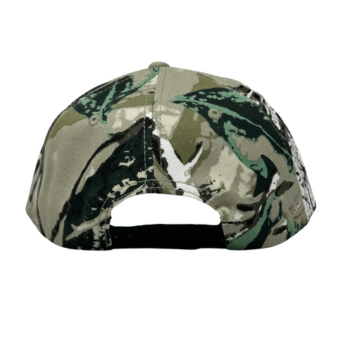 DadTree Camo Hat- White
