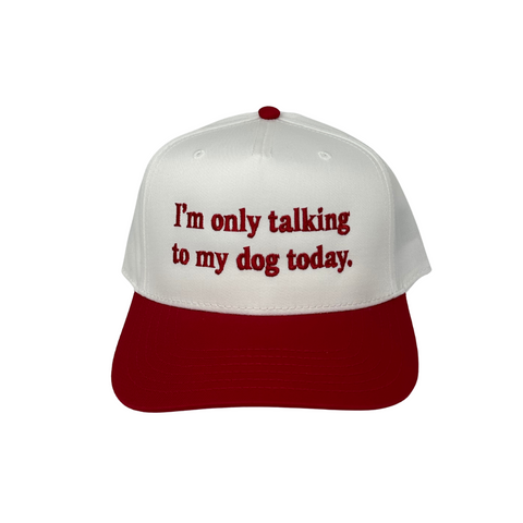 Im Only Talking To My Dog Today