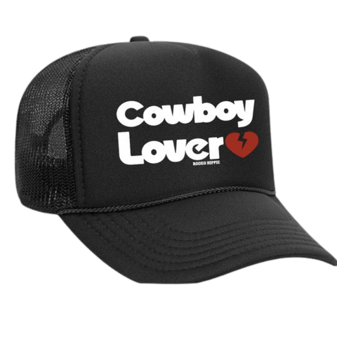 Cowboy Lover Trucker - Black