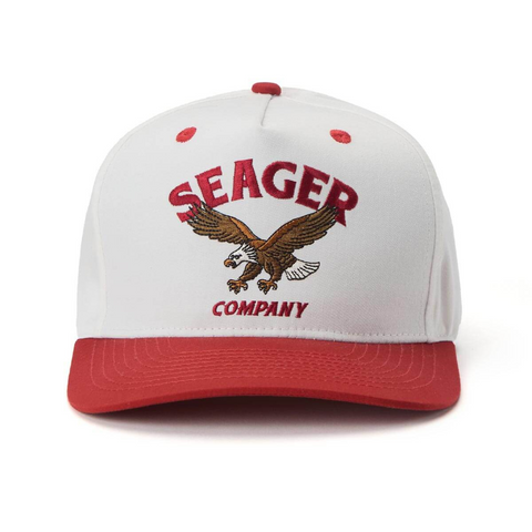 Bradley Snapback White/ Red