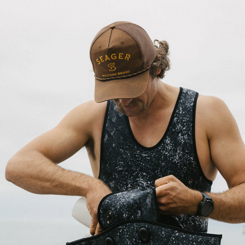 Branded Trucker Snapback