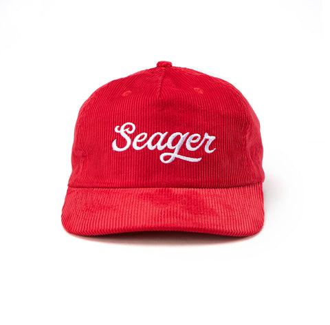 Big Red Corduroy Snapback