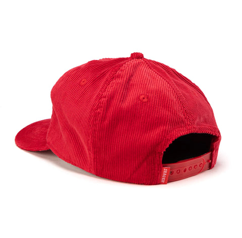 Big Red Corduroy Snapback