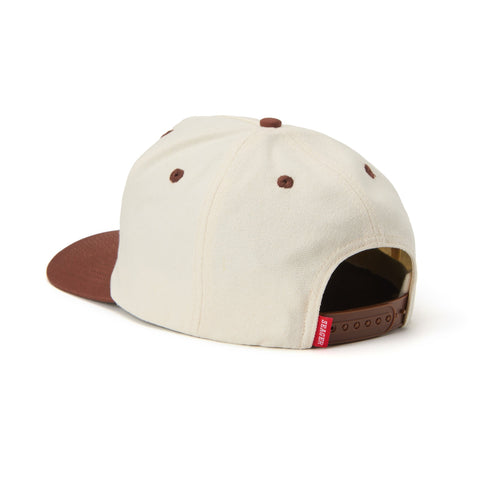 Wilson Snapback Cream/Brown