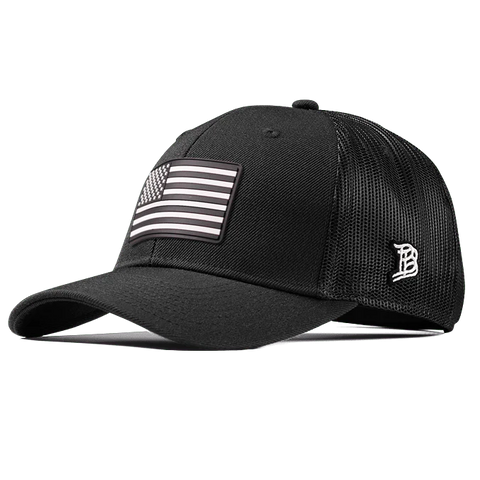 Vintage Old Glory PVC Curved Trucker