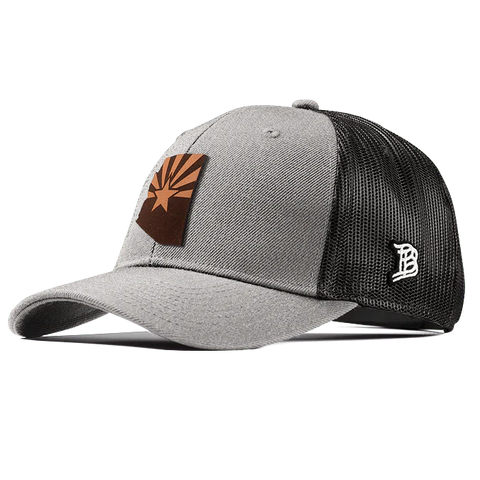 Arizona 48 State Tan Curved Trucker