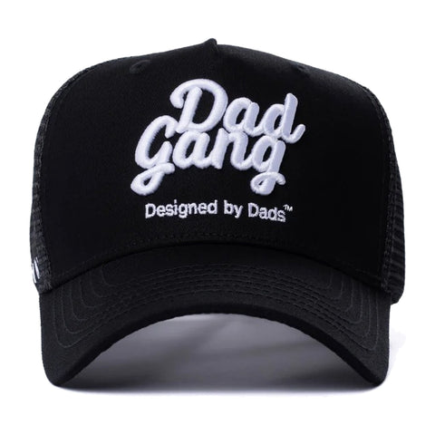 Dad Gang Trucker - Black/White