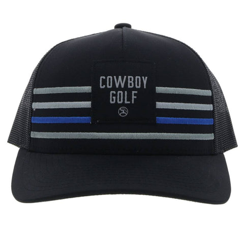 Cowboy Golf Black/Blue Trucker